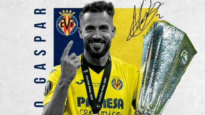 Tras 15 años, Mario Gaspar dice adiós al Villarreal
