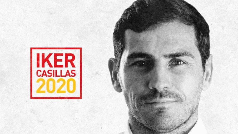 Casillas will run for the Spanish FA presidency. Twitter/IkerCasillas