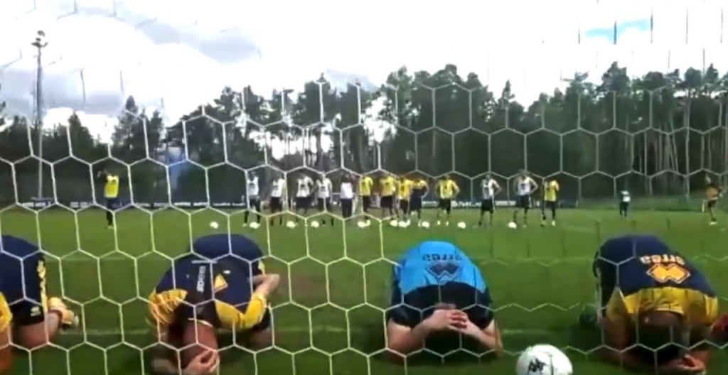 Así es el curioso castigo del Parma con los perdedores del entrenamiento