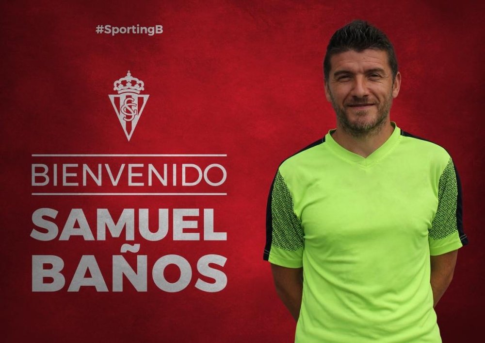 Así dio la bienvenida el Sporting a Samuel Baños. Twitter/RealSporting
