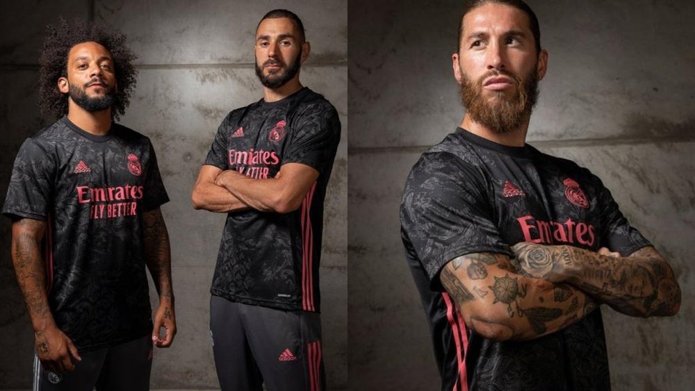 Le Real Madrid dévoile son troisième maillot. Adidas/RealMadrid