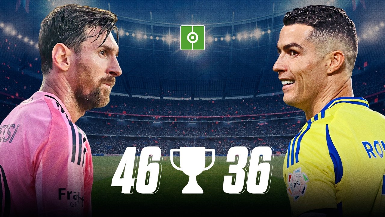 El palmarés de Lionel Messi vs Cristiano. BeSoccer