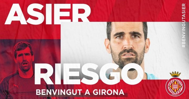 Asier Riesgo llega al Girona