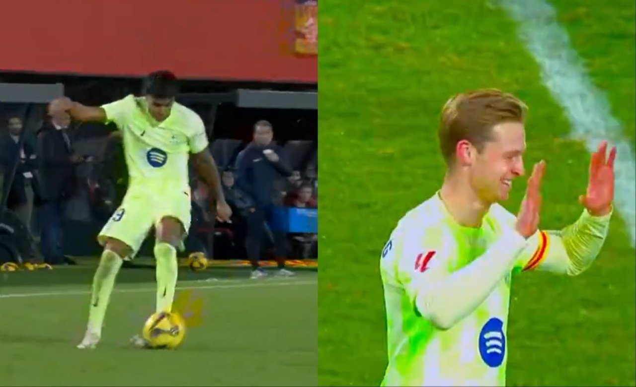 Yamal regaló otro exterior de patente y De Jong construyó el 1-5 con gol y asistencia