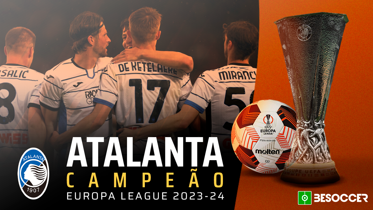 Nos pés de Lookman, o Atalanta se fez campeão da Europa League