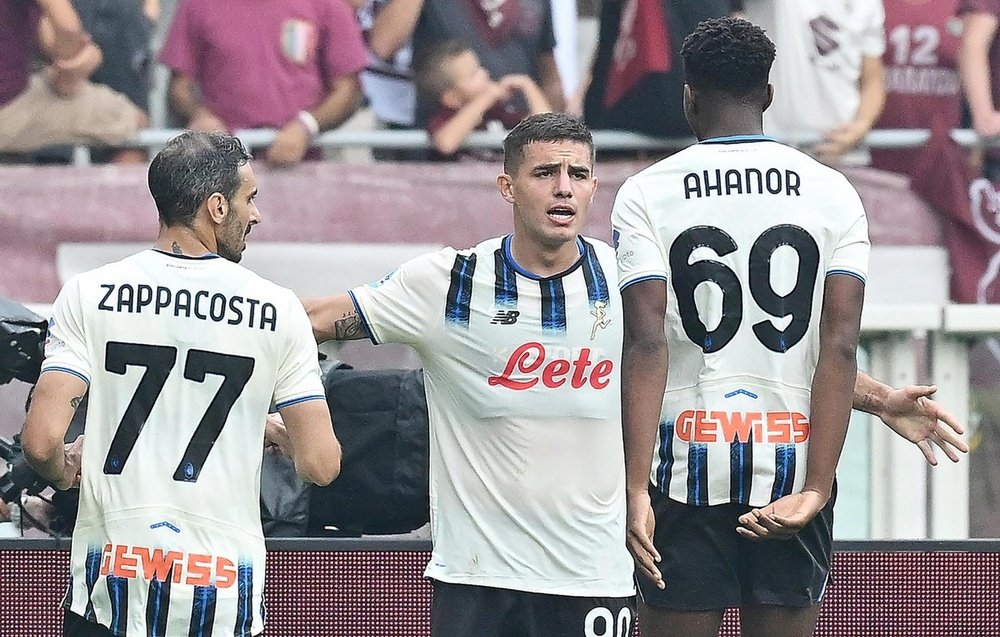 La Atalanta goleó al Torino. EFE