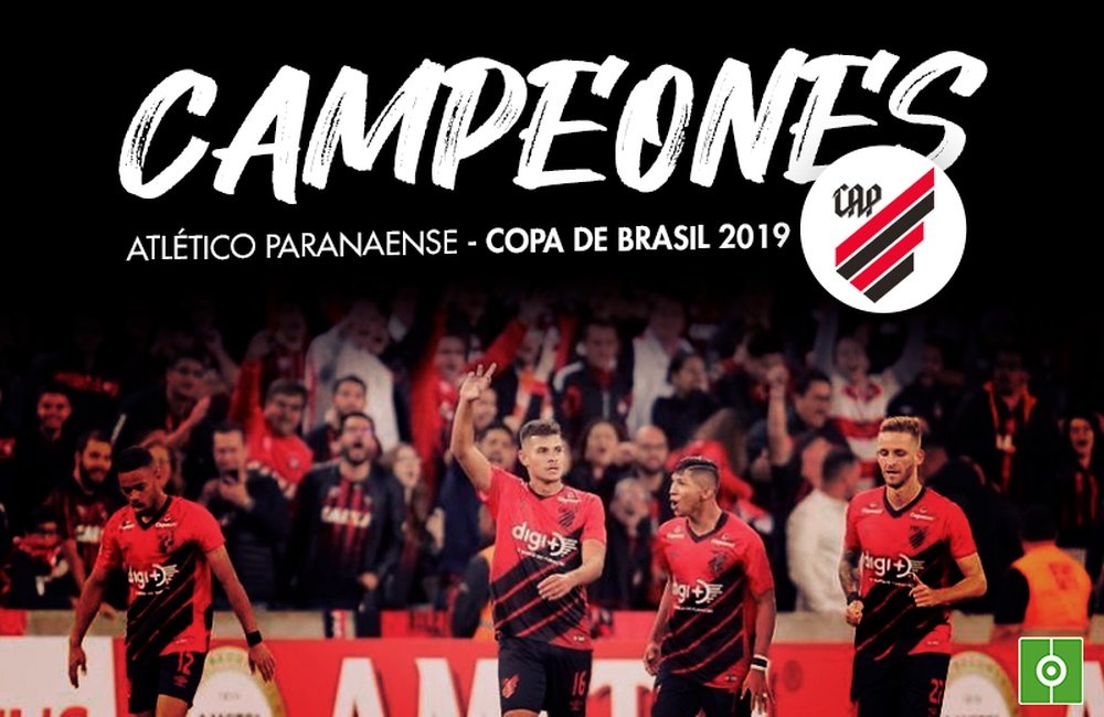 Athletico Paranaense, campeón de la Copa Brasil 2019. BeSoccer