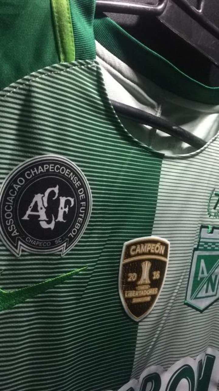 La superbe attention de l'Atletico Nacional pour rendre hommage à Chapecoense