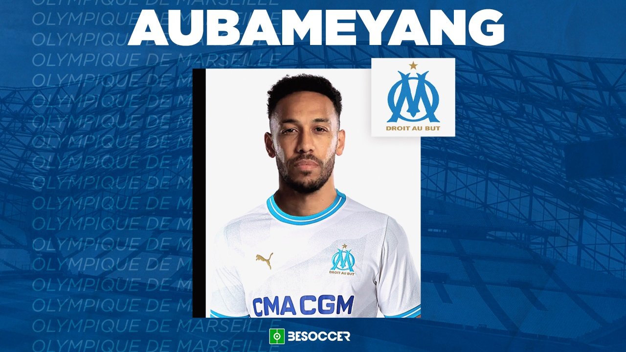Aubameyang returns to the Ligue 1 10 years later. BeSoccer