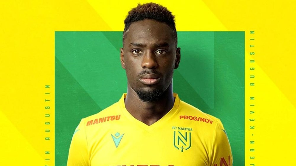 Augustin explique le choix de Nantes. Captura/FCNantes