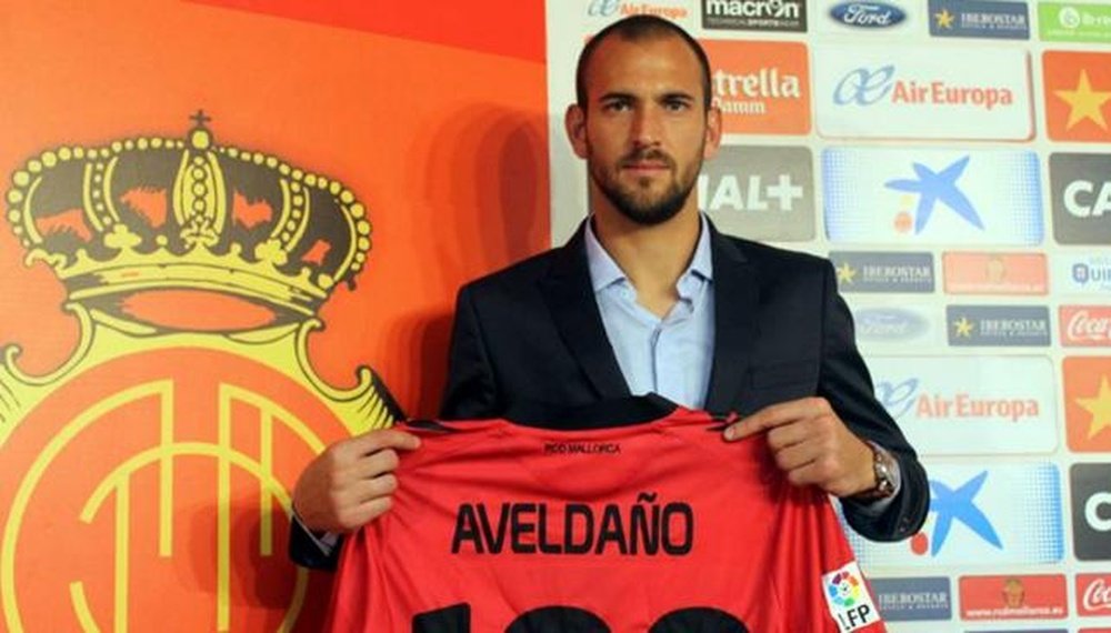 Aveldaño ya ha sido presentado por el Mallorca. Twitter.