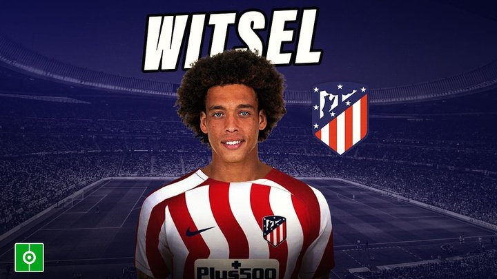 Witsel chega ao Atlético de Madrid.AFP
