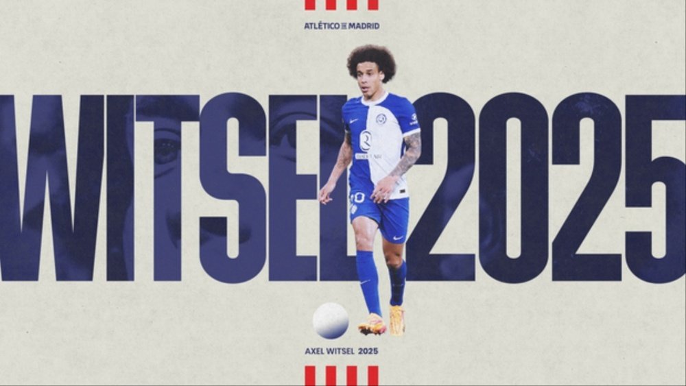 Axel Witsel will remain at Atletico Madrid for another year. Atleti