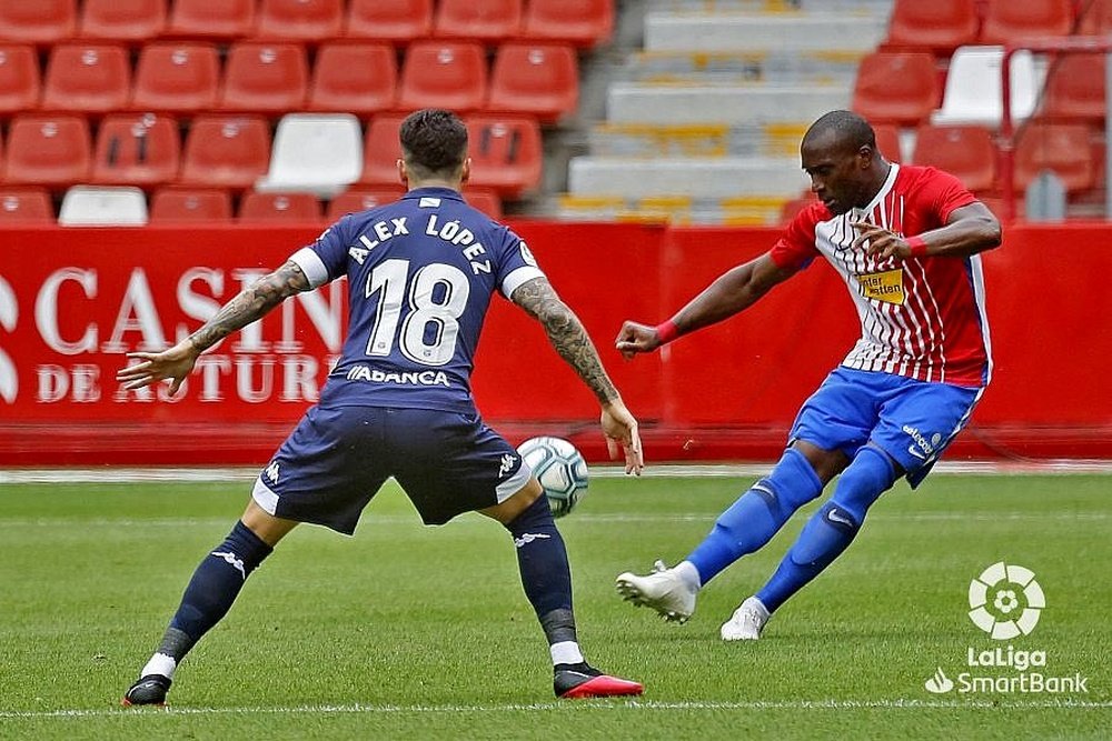 El Sporting le ganó al Lugo. LaLiga