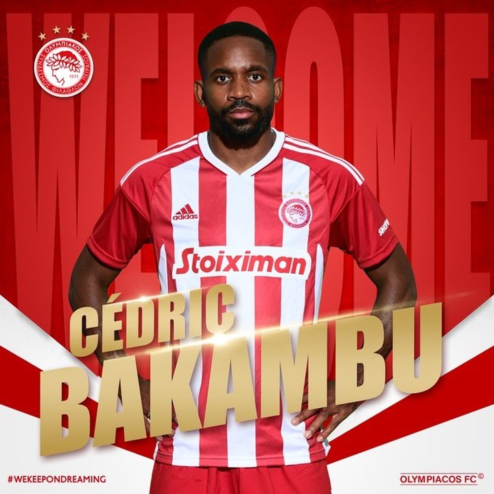 Bakambu défendra les couleurs de l'Olympiakos. @Olympiacosfc