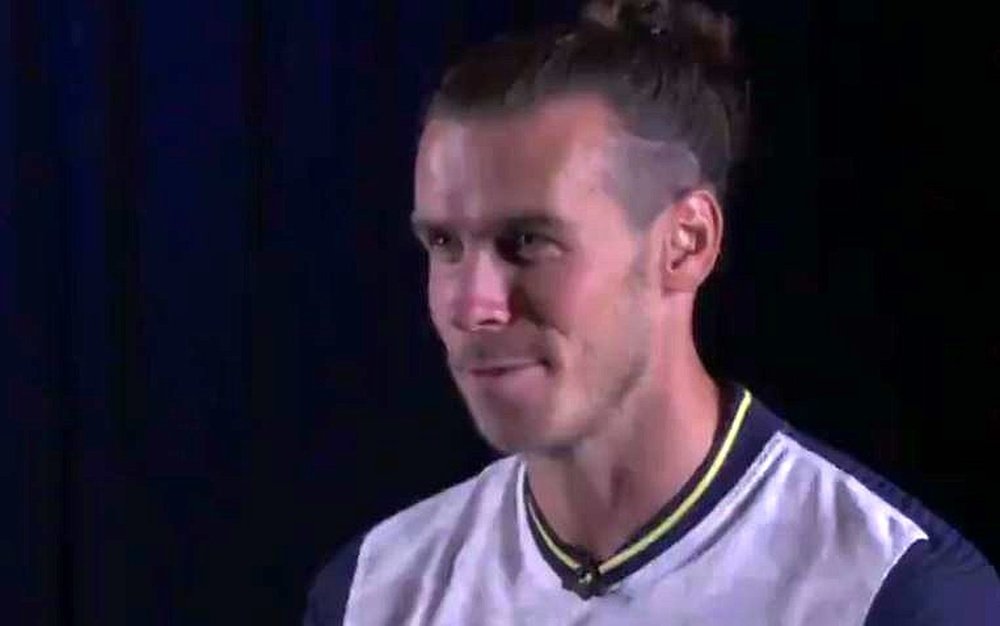 As primeiras palavras de Gareth Bale como jogador do Tottenham. Captura/Tottenham