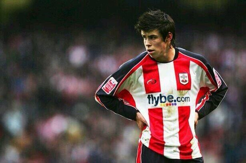 Bale made his Southampton debut at just 16 years old. Twitter