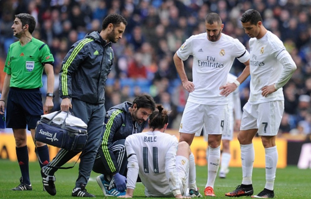 Bale se ha perdido un gran número de partidos por sus lesiones. EFE