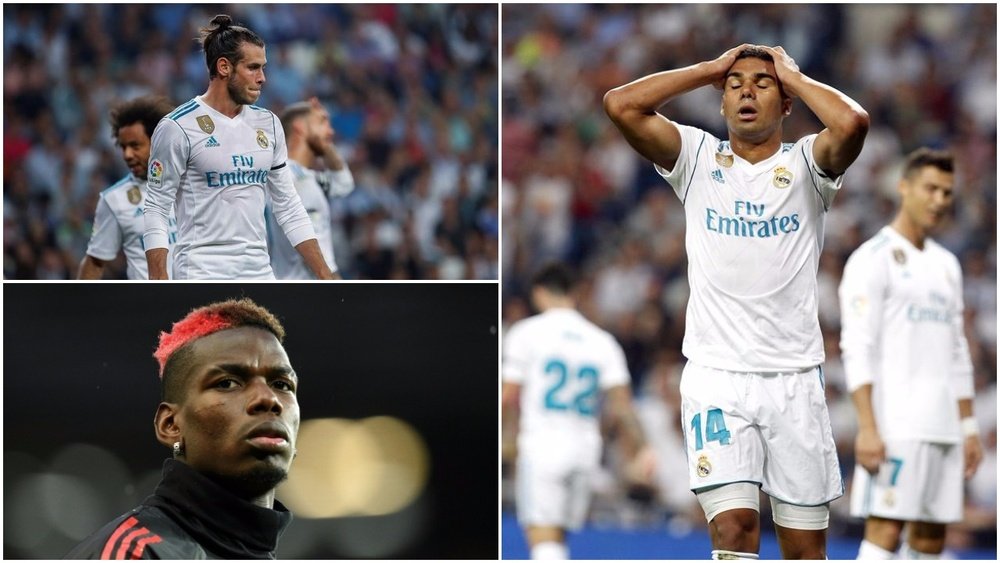 Bale, Pogba ou Casemiro, trois grands absents. BeSoccer