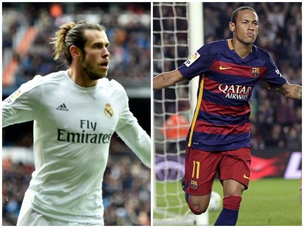 Montage de Bale et Neymar, attaquants du Real Madrid et du Barça, respectivement. BeSoccer