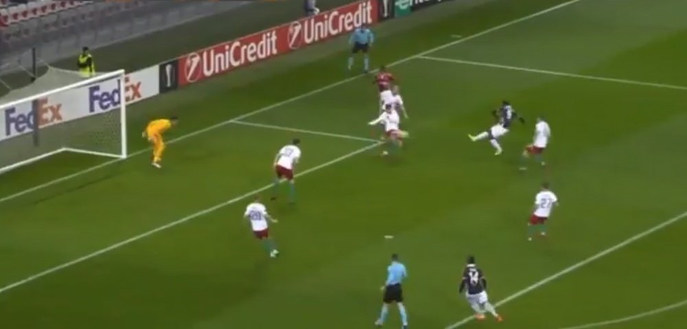 Balotelli anotó un golazo a los cuatro minutos de partido. Captura/BeINSports