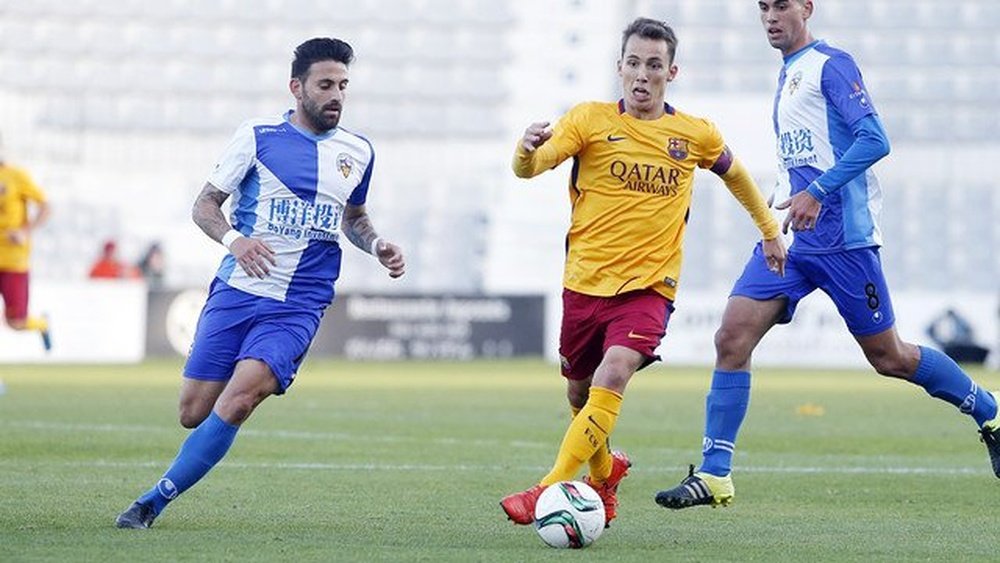 Barça B y Sabadell empataron a dos goles en su partido de Liga. Sabadell