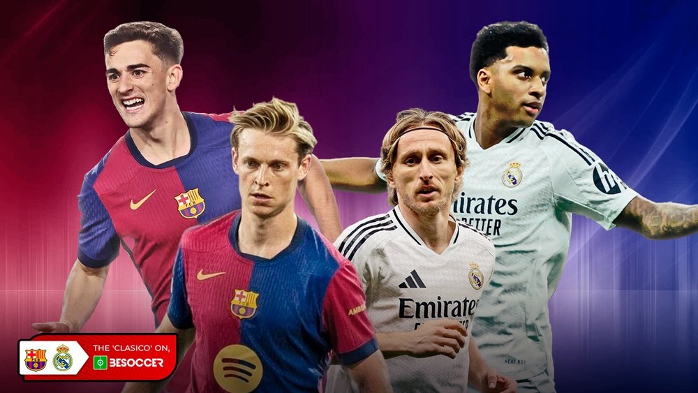 Barca have pushed for a youthul squad, while Real Madrid go with experience. BeSoccer