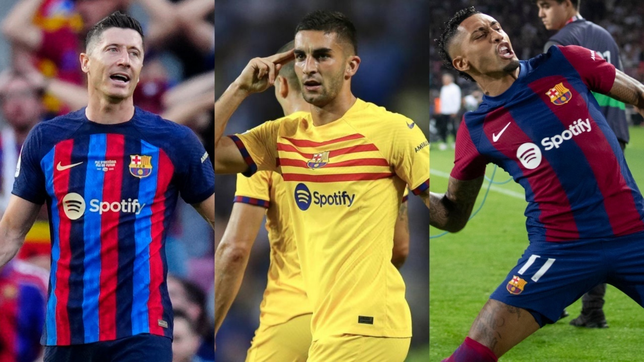 Barca Still Owe €200m For Lewandowski, Raphinha And Torres Transfers