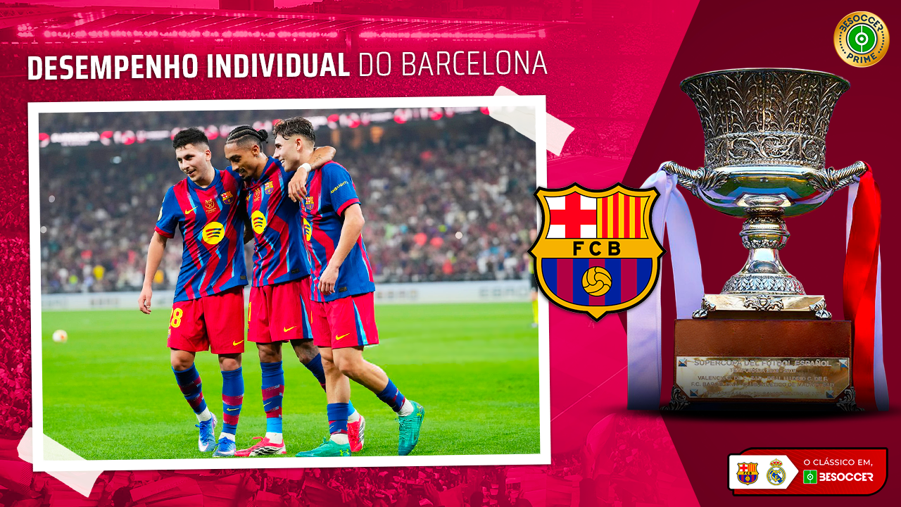 Barcelona: análise dos jogadores na Supercopa