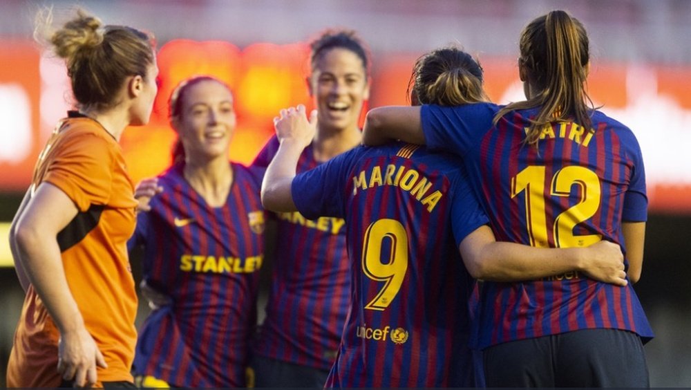Barcelona Femeni comfortably cruised past UWCL opponents Glasgow City. FCBOFFICIAL