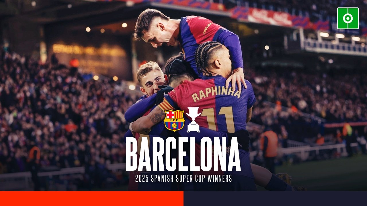 Barcelona have won the 2024/25 Spanish Super Cup over Real Madrid. BeSoccer