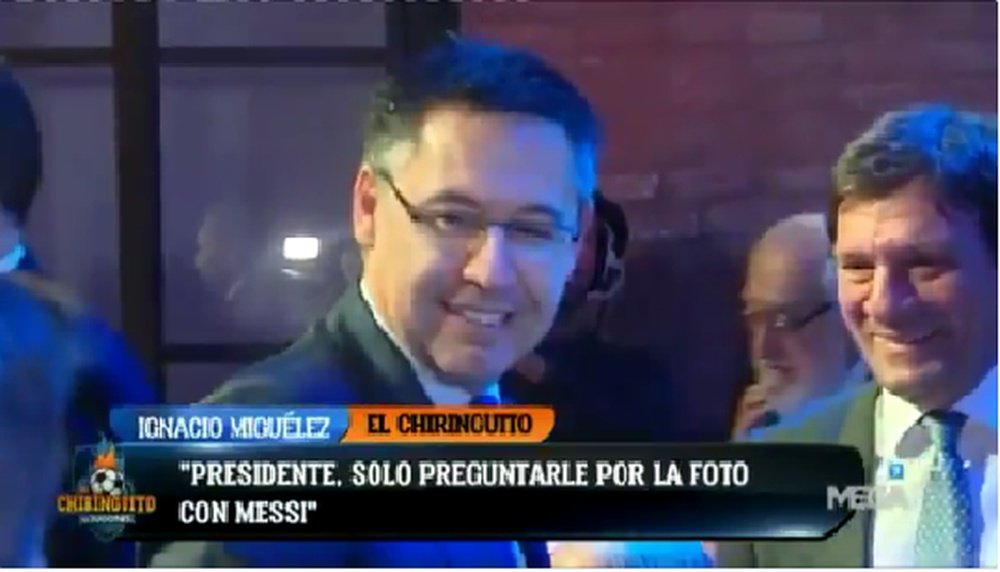 Bartomeu tuvo una curiosa respuesta a la pregunta sobre la renovación de Messi. ChiringuitoTV