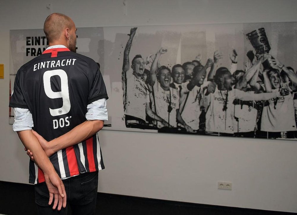 Bobic recordó cómo se gestó el fichaje de Bas Dost. Eintracht