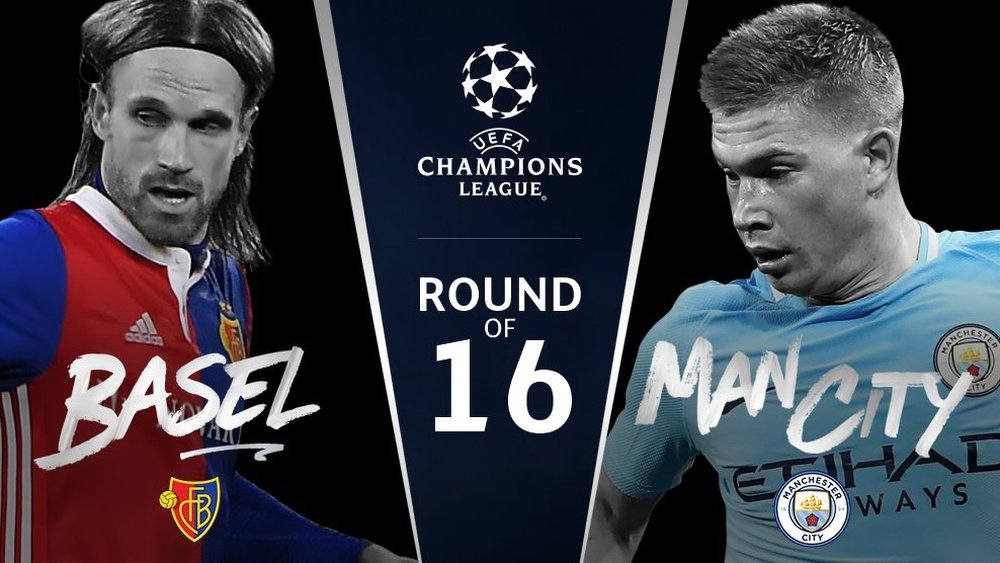 Basel e City se enfrentam nas oitavas da Champions. UEFA