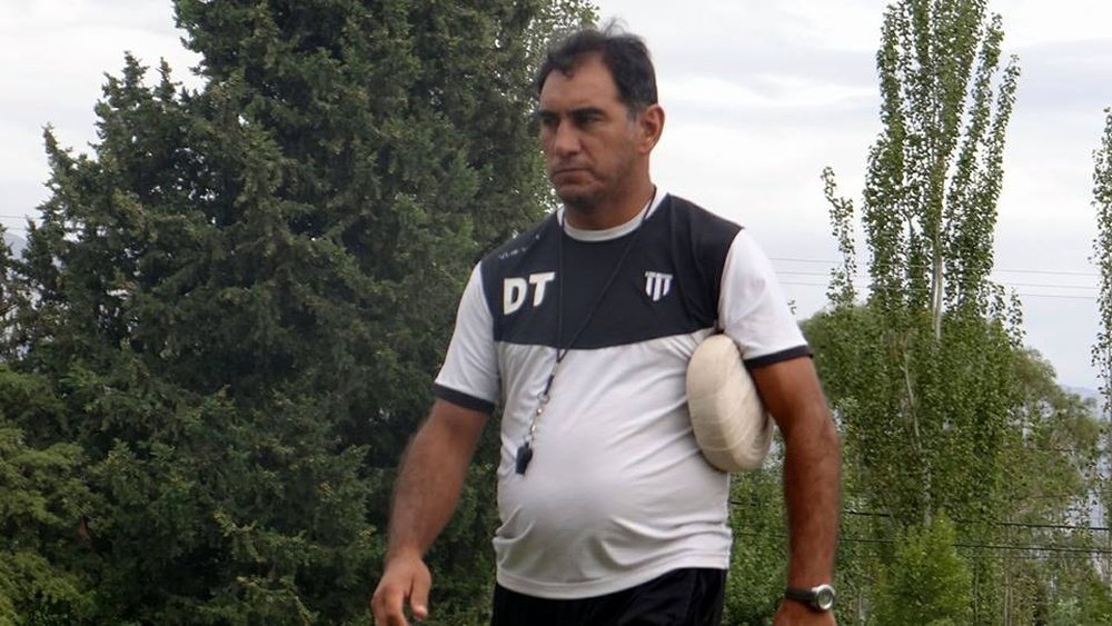 Basso, entrenador de Gimnasia Mendoza. GimnasiaMendoza