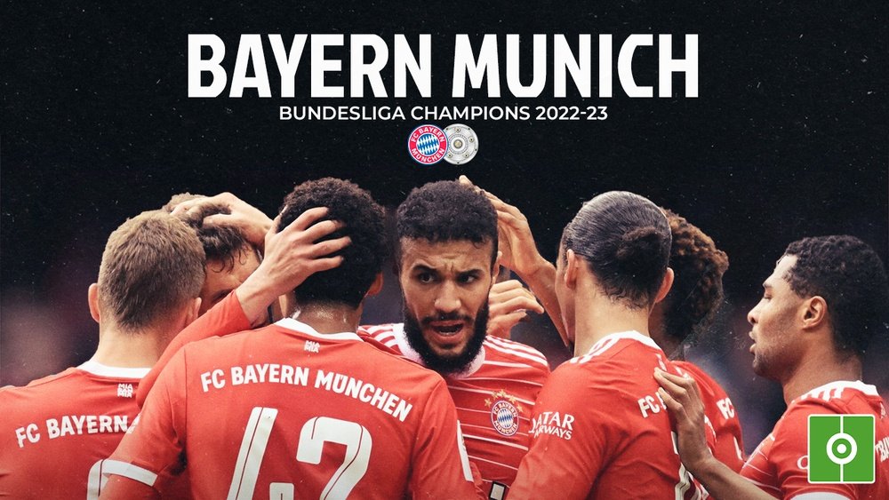 Bayern Munich Bundesliga champions 2022 23
