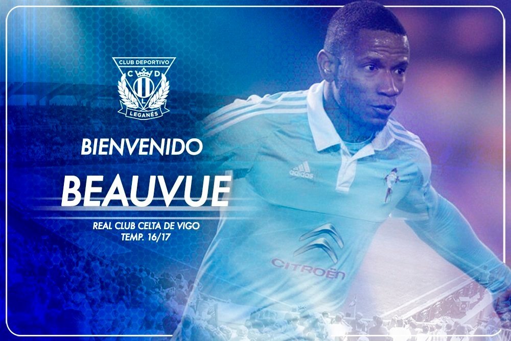 Beauvue sale cedido al Leganés. CDLeganés