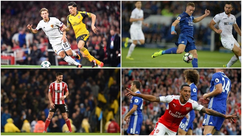 Bellerín, Vardy, Long y Walcott, entre los jugadores más rápidos de la Premier. BeSoccer