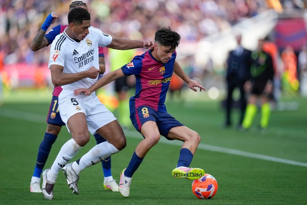 Pedri admitted that Barca's UCL exit was a hard blow to the team. EFE
