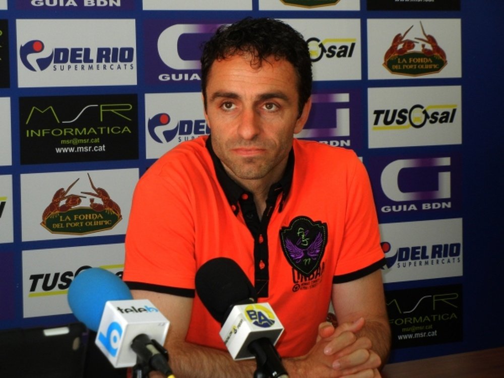 El ex entrenador del Badalona Belmonte ha pasado a ser técnico del CF Santboià. Cfbadalona
