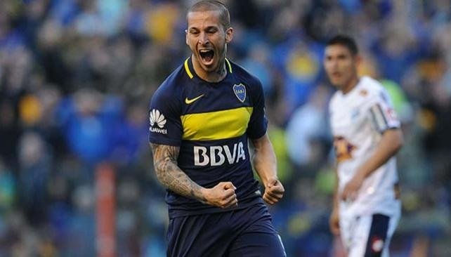 Benedetto su primer 'hat trick' con Boca Juniors ante Quilmes. BocaJuniors