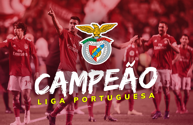 Futebol: Benfica sagrou-se Campeão de Portugal