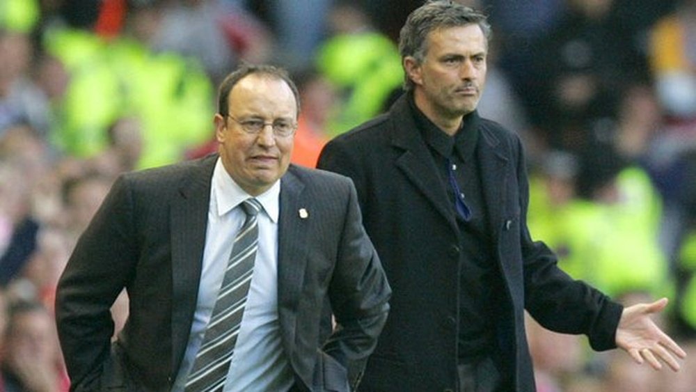 Mourinho insists there is no grudge between him and Benitez. Twitter