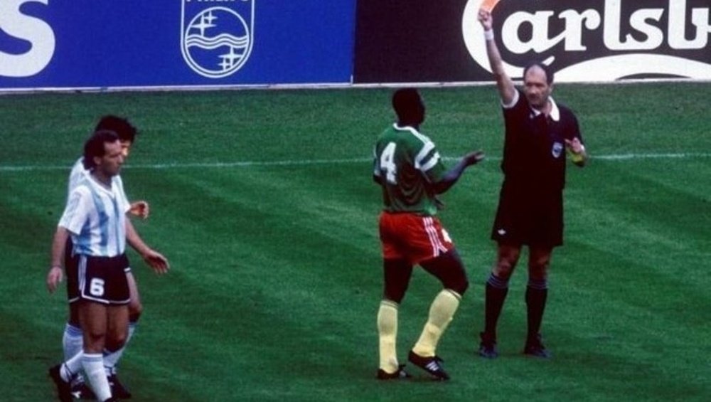 Expulsé mais victorieux face aux Argentins. EFE