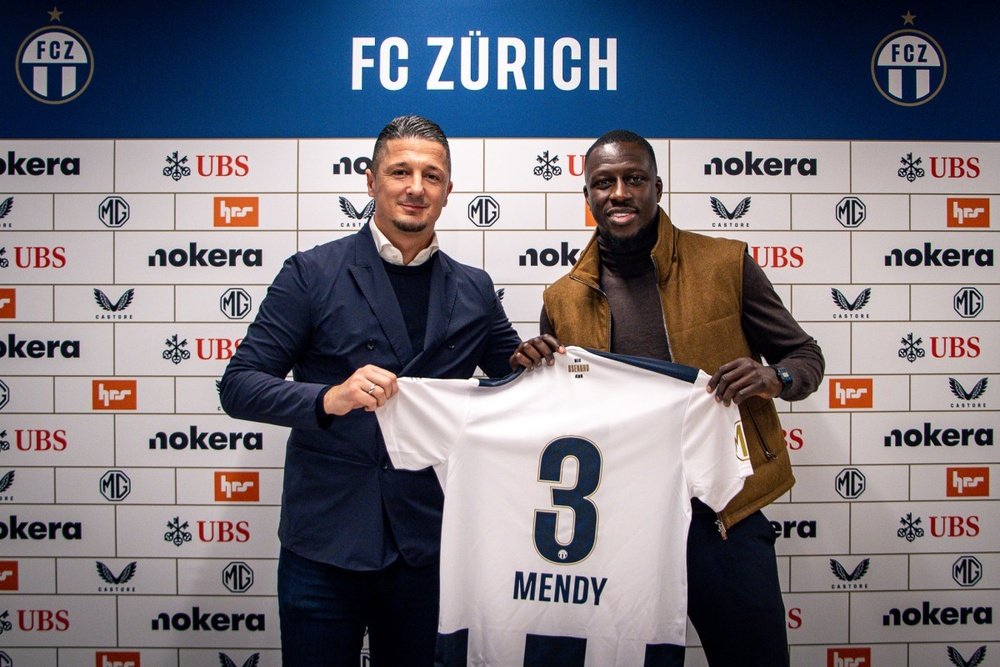 Mendy Ringer Benjamin Mendy, ex-Manchester City, jouera au FC Zürich