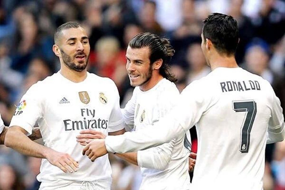 Bale was united with Ronaldo and Benzema because of Luka Modric. Twitter