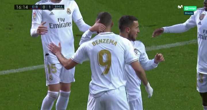 Benzema e Ramos fizeram o Real decolar em 20 minutos