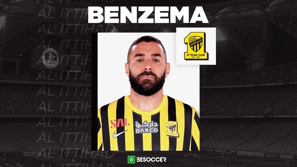 Karim Benzema signe à Al-Ittihad. BeSoccer