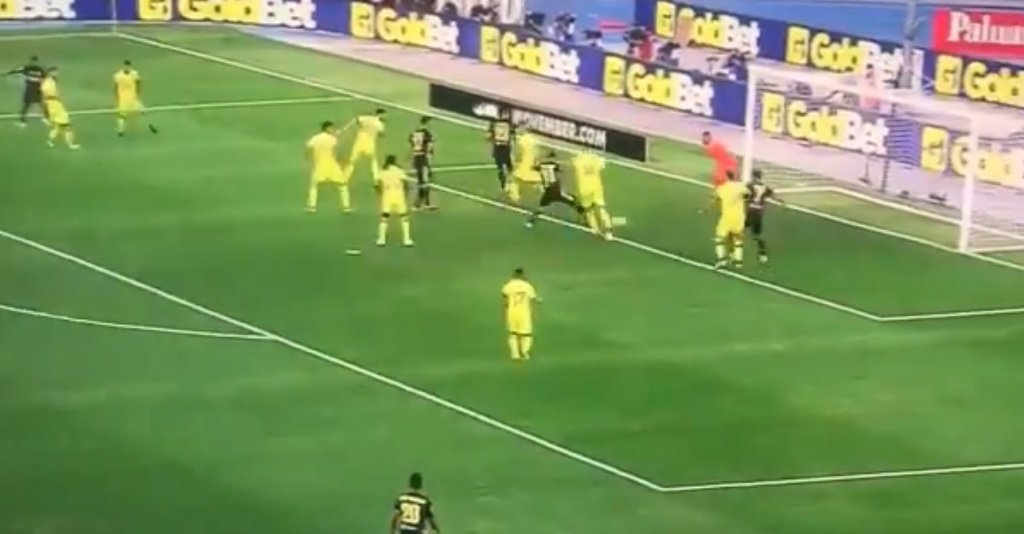 Bernadeschi got the winner for Juventus v Chievo. Captura