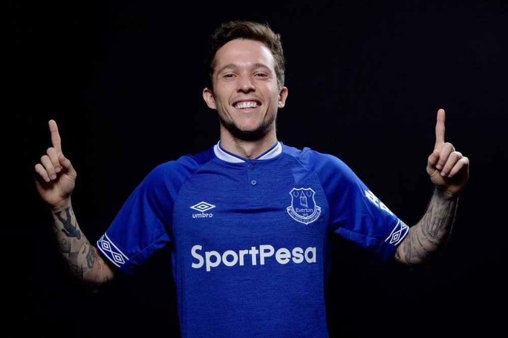 Bernard a signé pour quatre saisons. Everton